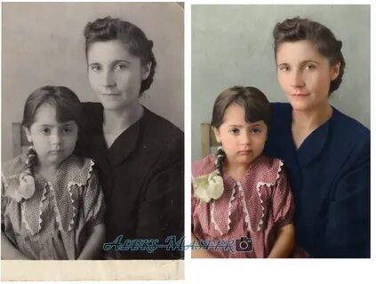 Сделать цветное фото