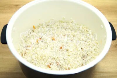 Рис с куриными крыльями