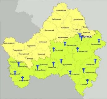 Граница г брянска