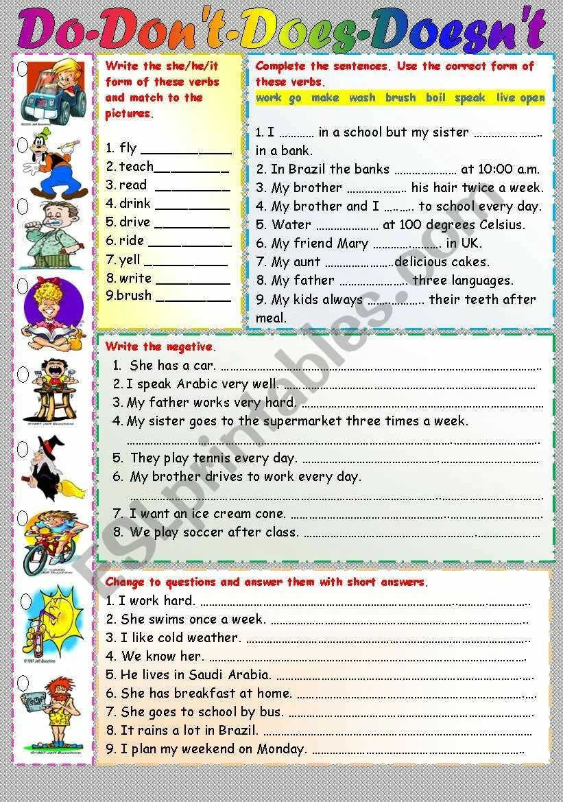 Esl do does. Do does esl. do или does worksheets. do does worksheets. do does worksheets 3 класс.