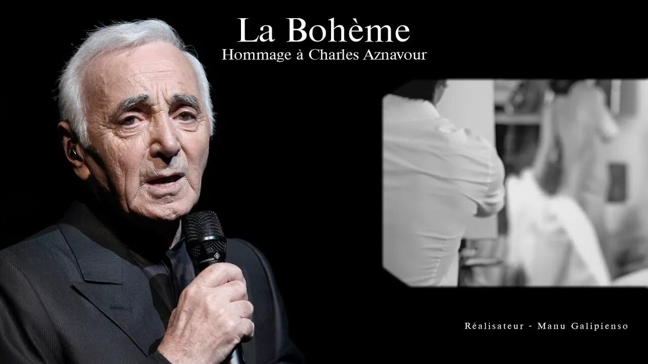 Charles Aznavour профиль.