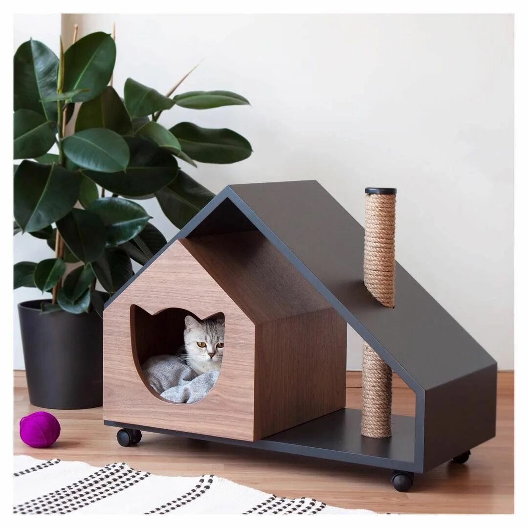 Домик для кошки с котятами. Необычный домик для кота. Домик для кошки вертикаль. Petmax дом-когтеточка для кошек 50х50х139 см серая. Огромный дом для кошек.