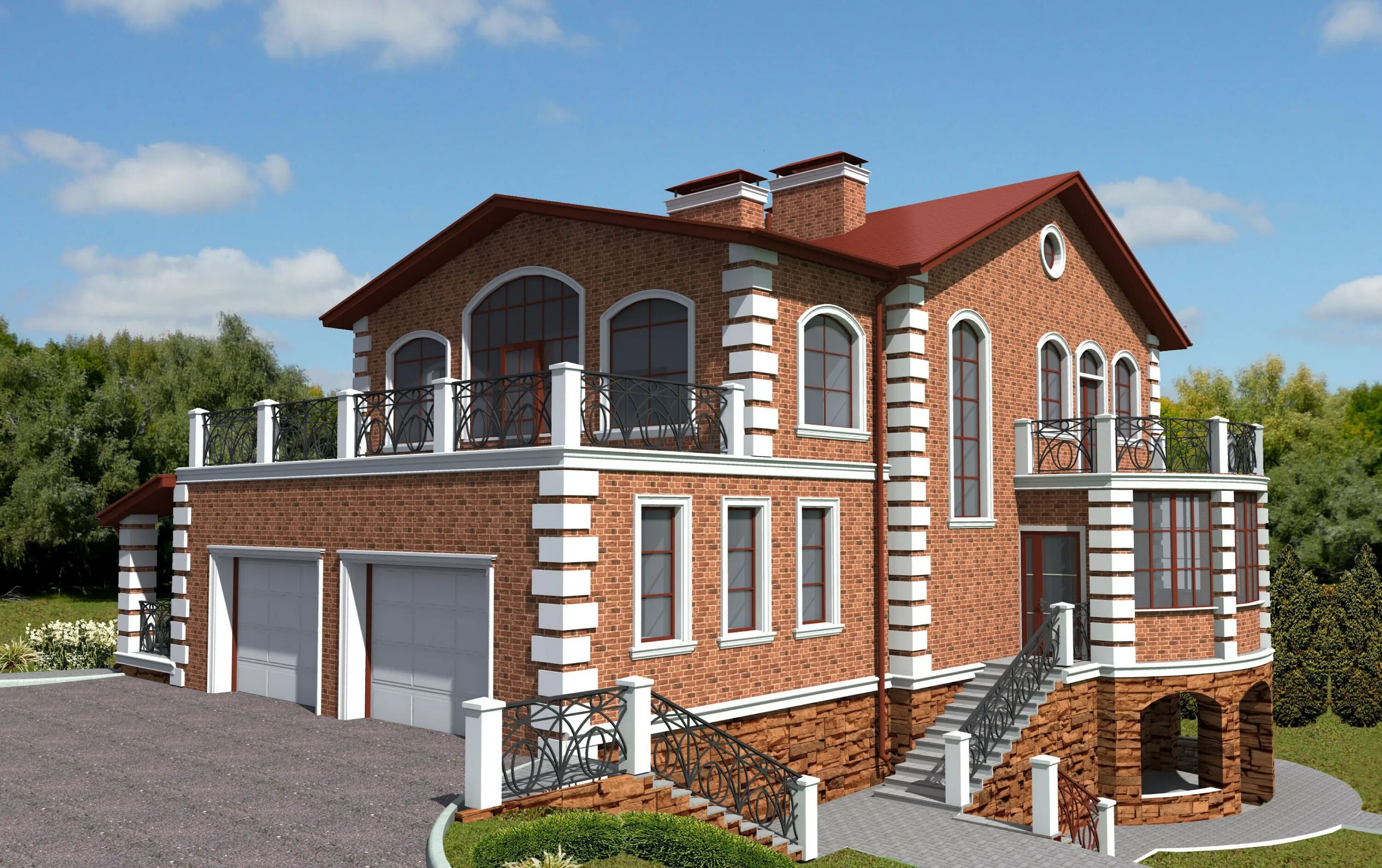 3 в 400 кв. Дом 500 квадратов. Abb elk-3. Круэ elk 14. Трехэтажный коттедж.