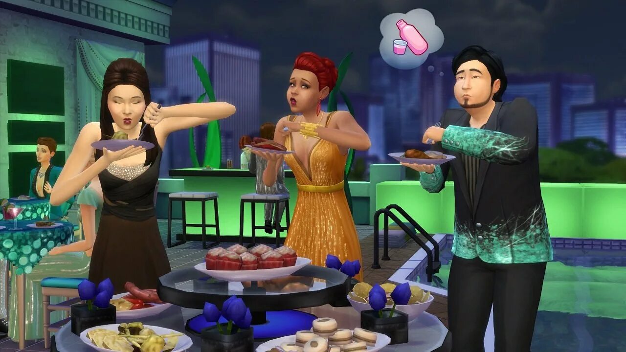 Разнообразные вечеринки симс 4. The sims 4: роскошная вечеринка. luxury party stuff sims 4. симс 4 скриншоты. симс 4 роскошная жизнь.