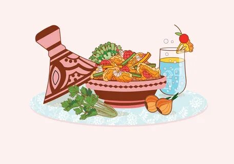 Нарисовать национальное блюдо