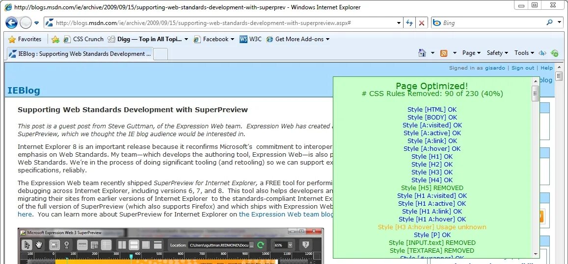 If gt ie 8 html