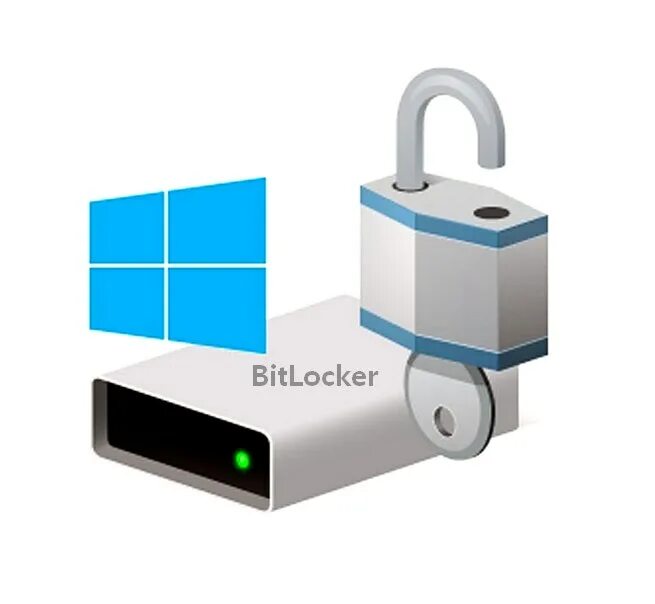Используем bitlocker