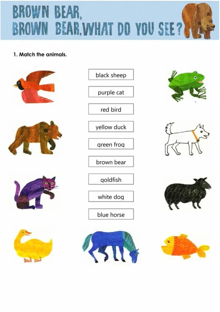 2 класс animals can. What do you see animals. What do you see animals. Задания по книге brown bear. Книга brown bear what do you see.