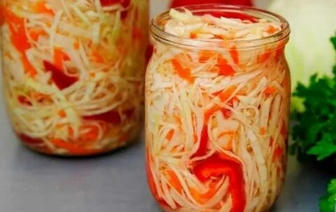 Салат из капусты перца провансаль