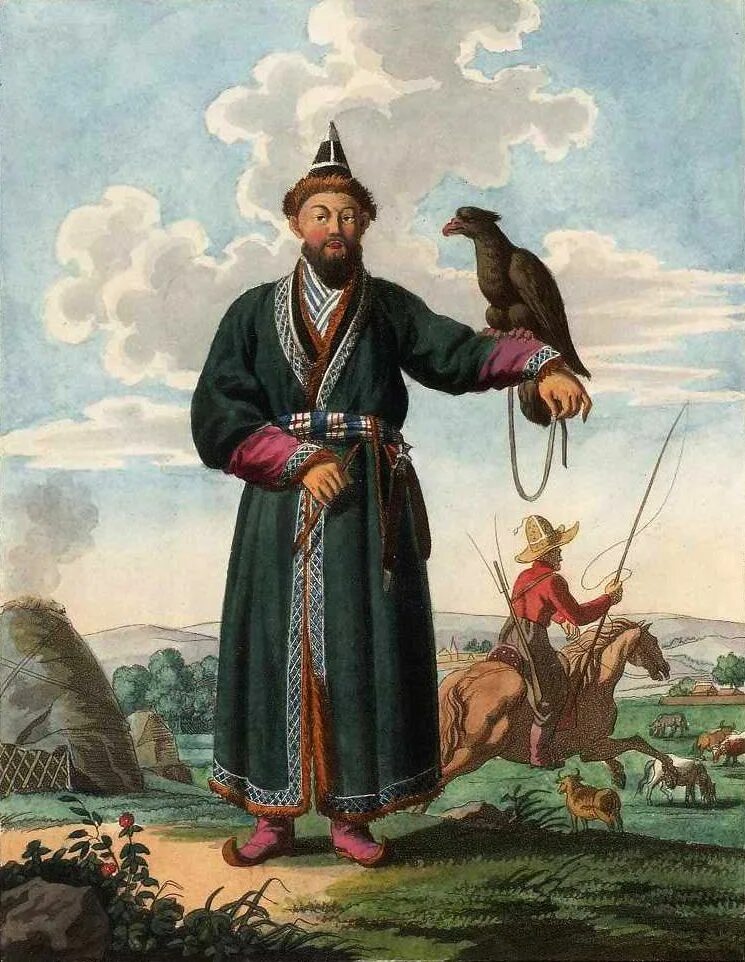 1 казахские ханы. Хан аюка 18 век. Джунгарский Хан Галдан. Хан Дондук Омбо. Калмыцкий Хан.