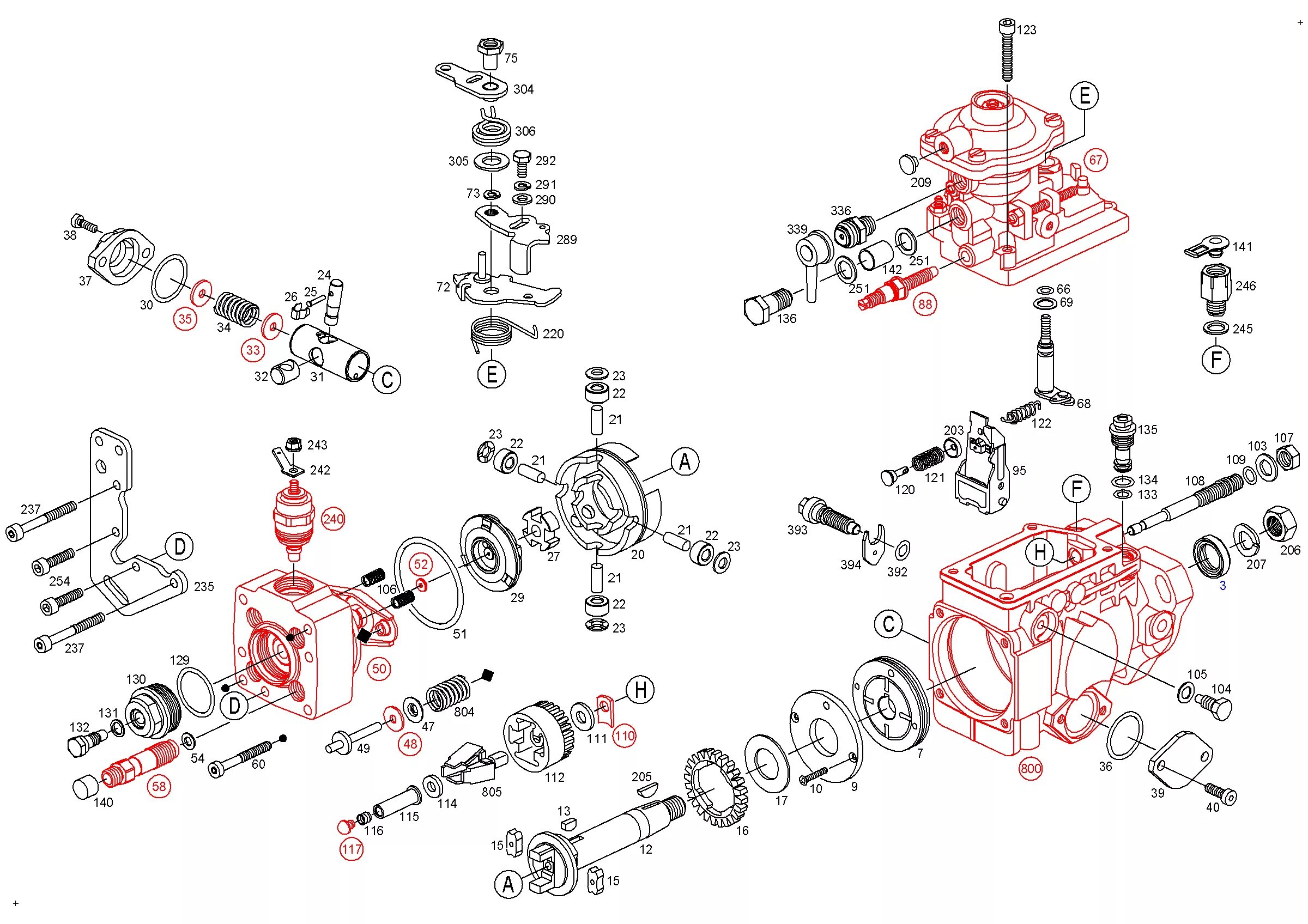 Насос высокого давления бош. Тнвд bosch ve4. 460 424 536 топливный насос bosch.