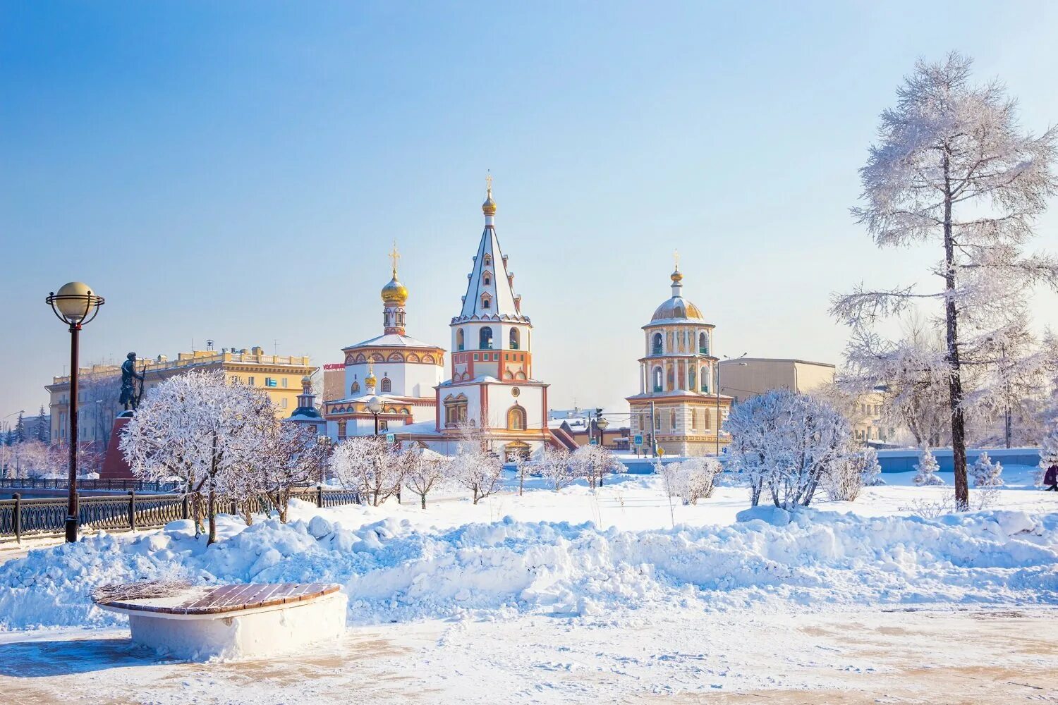 Город морозный очень / фото