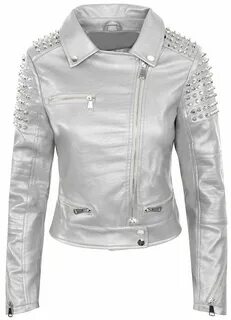 Leather silver