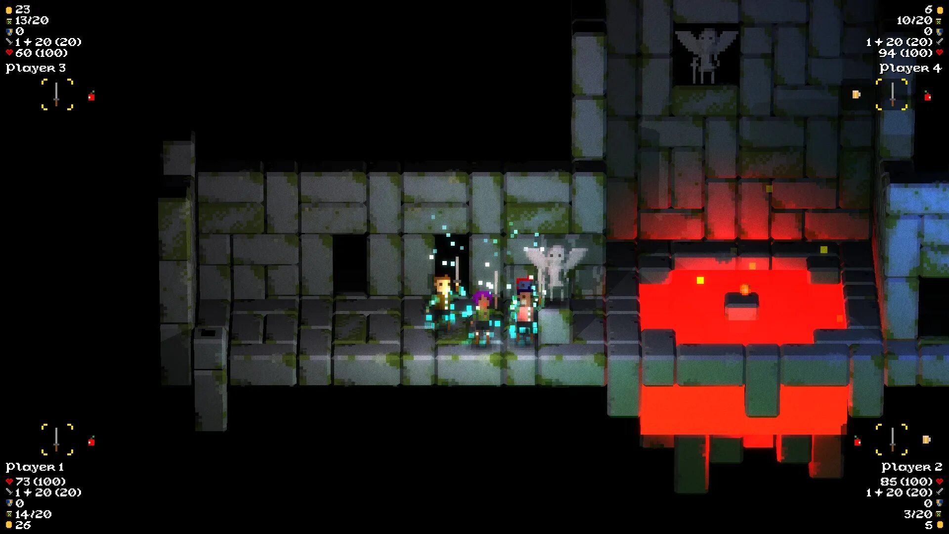 Legend of dungeon. Инди игра dungeon. legend of dungeon торговец единорог. игра в подземелье до 2013г скриншот.