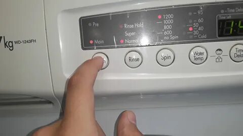 Диагностика стиральной машины lg