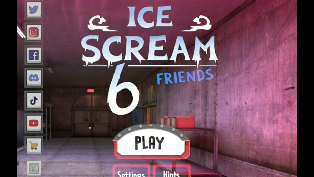 Ice scream 6. Fan made Ice Scream 6. Ice Scream 6 картинки. Ice Scream 6 меню.