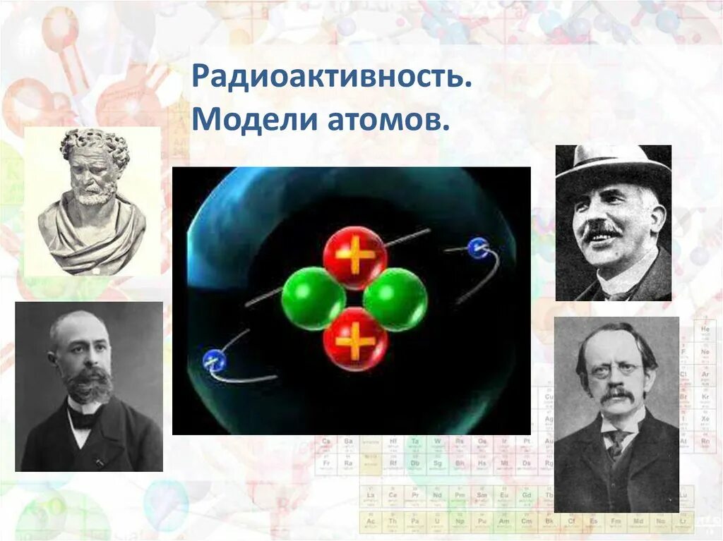 Радиоактивность модели атомов 9 класс. Модель атома. Физика радиоактивность модели атомов. Модели строения атома физика 9 класс.