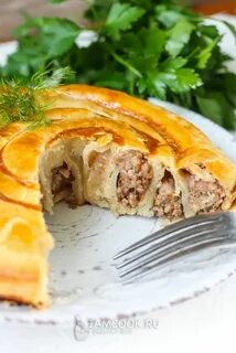 Греческая улитка с мясом