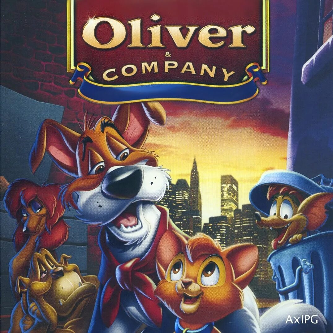 Оливер и компания. Оливер и компания Дженни. Рой Оливер Дисней. Oliver and company