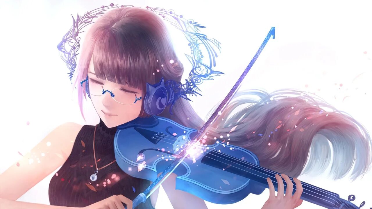 Девушка со скрипкой арт. 00 19 музыка