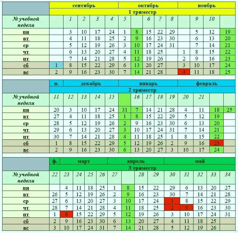 Продолжительность учебного года в днях. Расписание школьных каникул. Что такое модульный режим обучения триместры. График каникул в школе. График каникул в школе по триместрам.