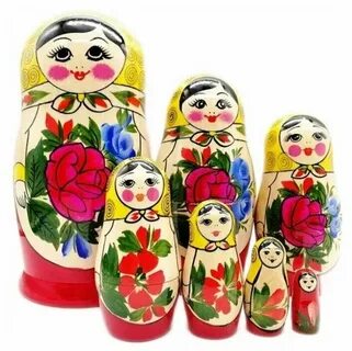 Семеновская матрешка описание