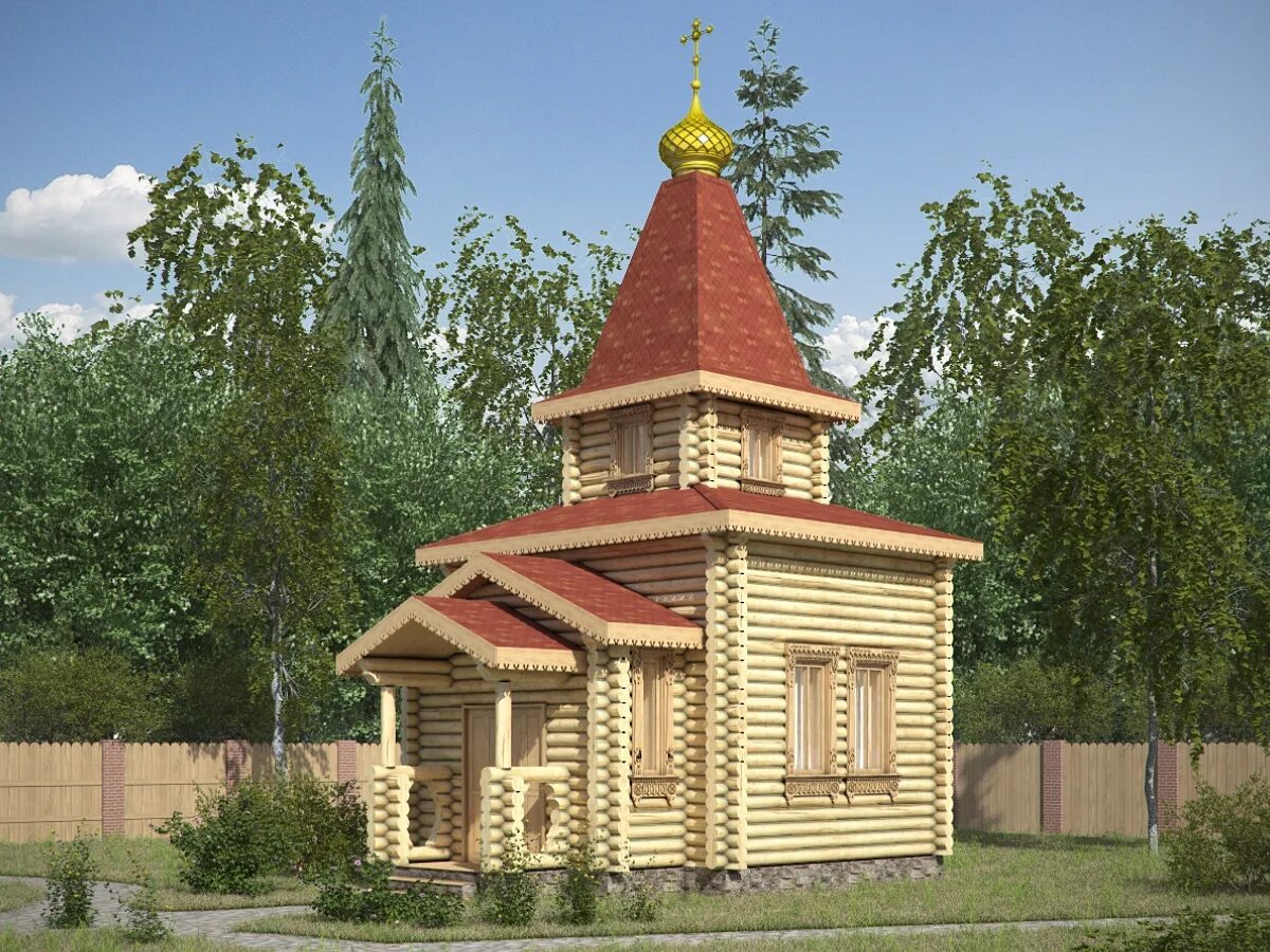 Строим церковь часовню