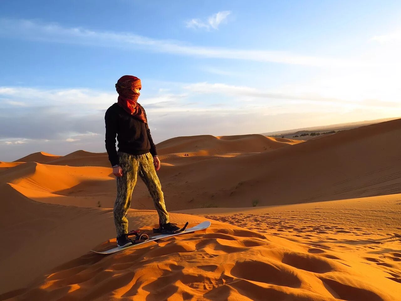 Sand walk