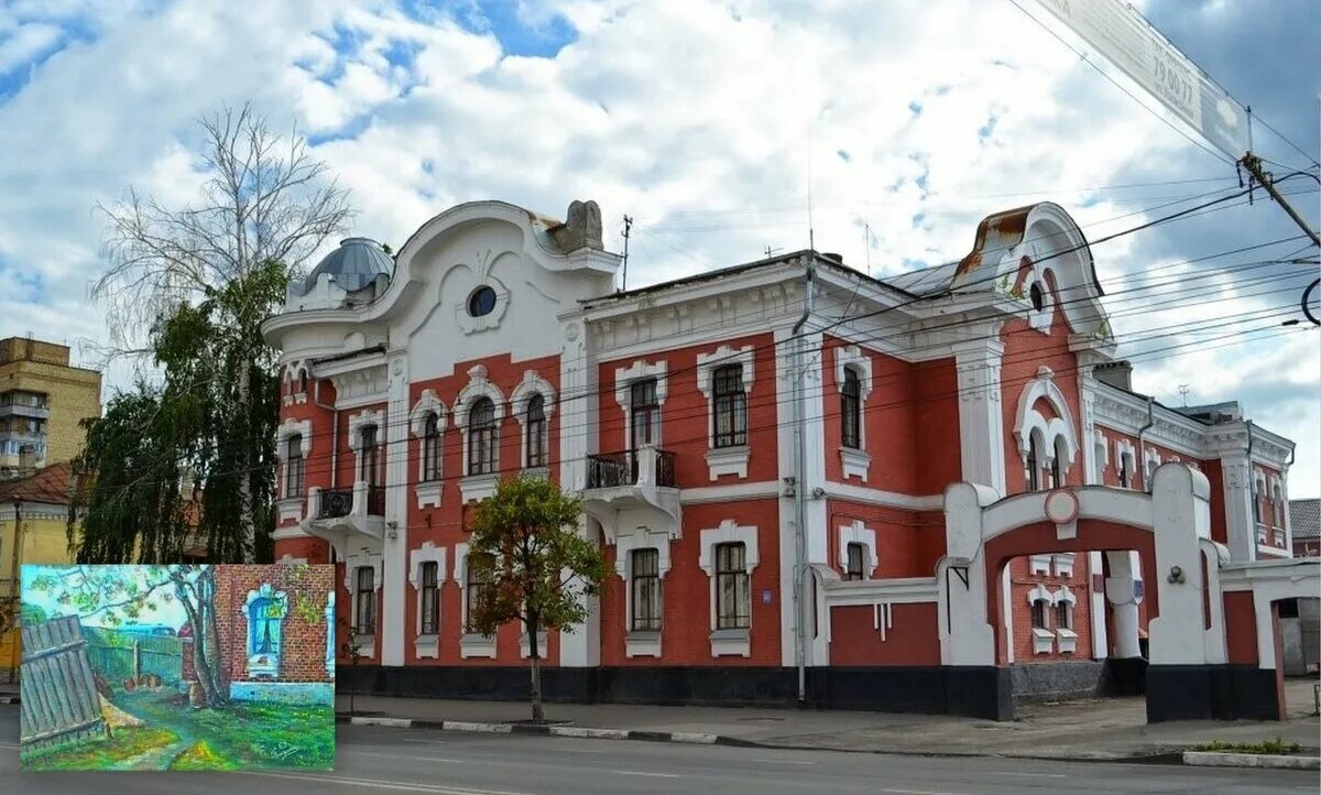 коттедж. архитектура тамбова. дом купца селезнева тамбов. дома в городе тамбове. тамбов дома.