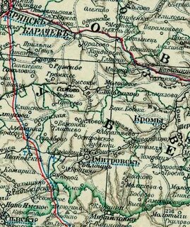 Карты орловский уезд