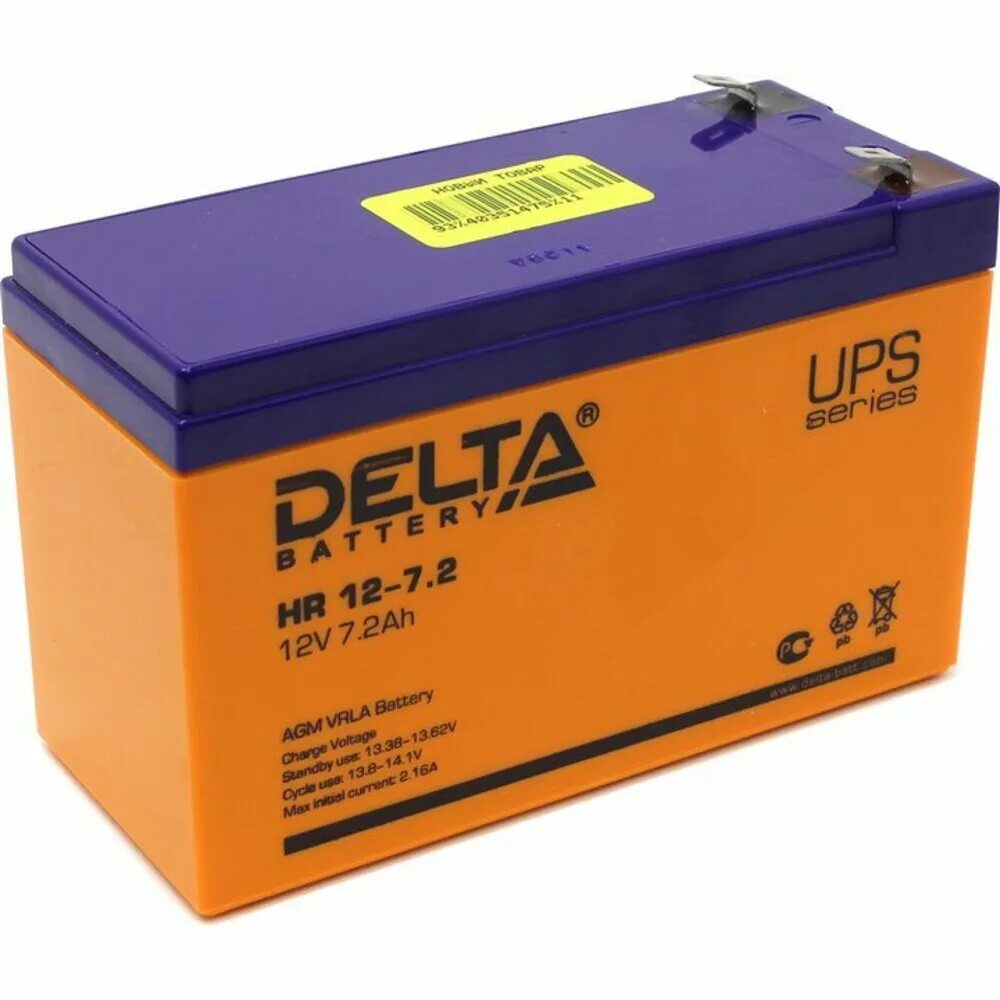 Аккумуляторная батарея Delta HRL 12-9. Delta DTM 1207 12v 7ah. Аккумулятор Delta DTM 1207. Батарея для ИБП Delta HR 12-9. 12v 9v