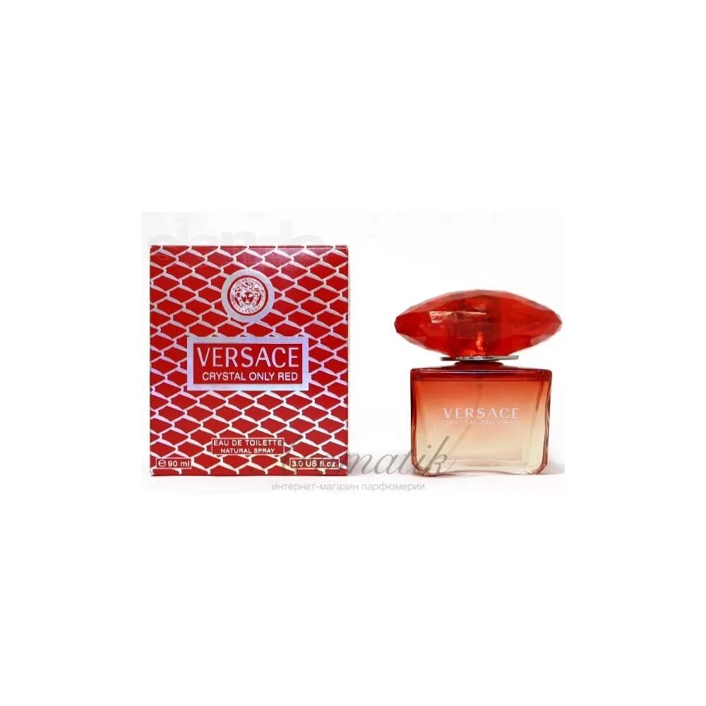 Versace "Crystal only Red", 90 ml. Versace Crystal only Red. Красный Версаче сколько стоит. Crystal only