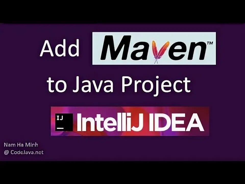 Java maven idea. Maven.