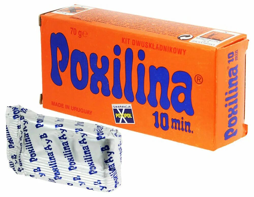 Поксипол POXILINA. Клеющая масса эпоксидная двухкомпонентная POXILINA 70гр. POXILINA-клеящая двухкомпонентная эпоксидная масса. POXILINA 250г. Easy strong