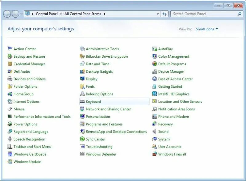 Сменить панель управления. Панель управления вин 7. control panel windows 7. панель управления 7 винда. контрольная панель windows 7.