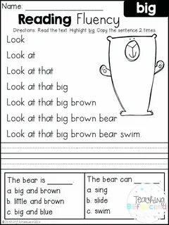 First reading for children