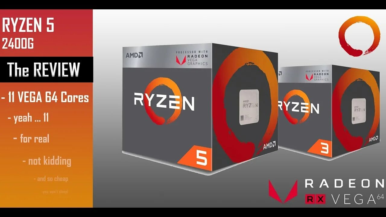 Обзор от покупателя на Процессор AMD Ryzen 5 2400G AM4 BOX - интернет-магазин ОН