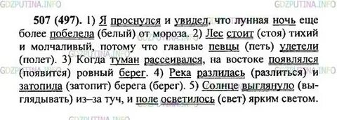 508 русский язык 6 класс разумовская упр