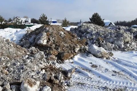 Что находится под снегом