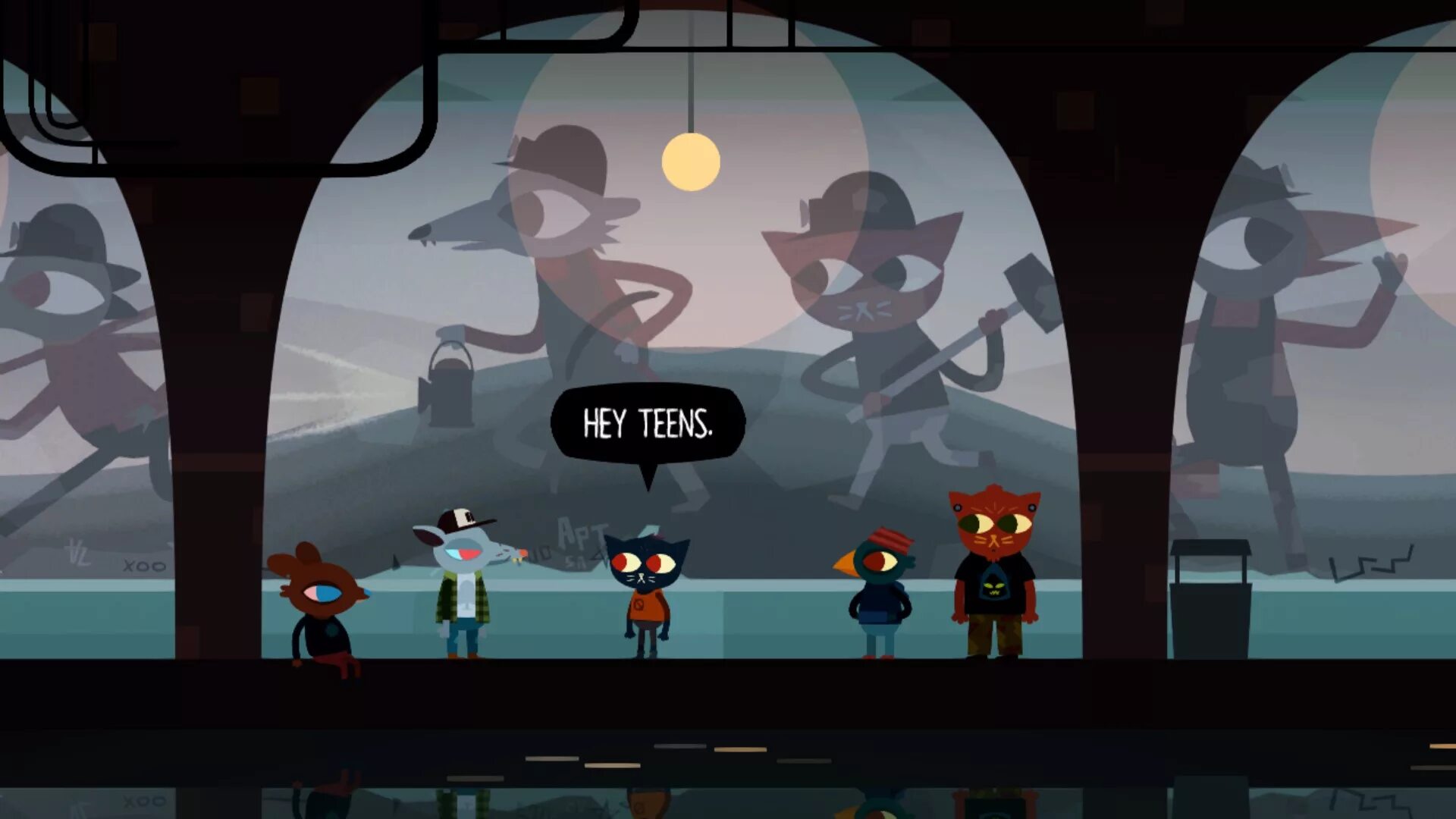 Night in the Woods группа. In the Woods игра. Night in the Woods игра. Nitw Мэй Скриншот. Camp pinewood игра