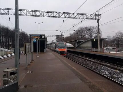 Электричка востряково москва
