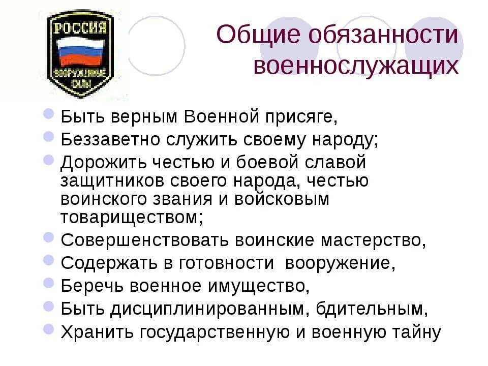 Общее положение военнослужащих. Основные Общие обязанности военнослужащих. Общие и должностные обязанности военнослужащих. Общие должностные обязанности военнослужащих кратко. Основные обязанности военнослужащих вс РФ.