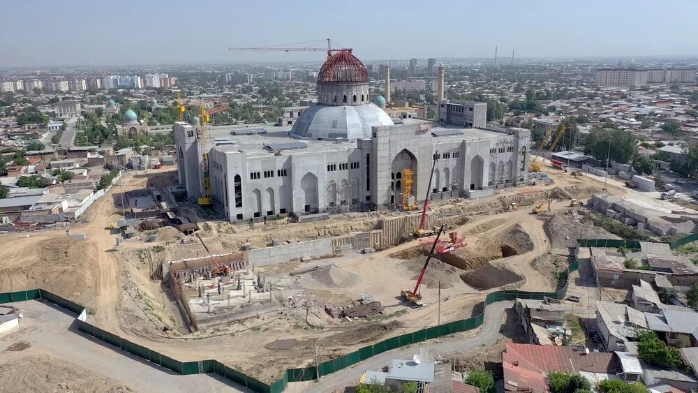 Строительство в ташкенте. Ташкент стройка Исламского центра. Центр исламской цивилизации в Ташкенте. Исламский центр в Ташкенте.