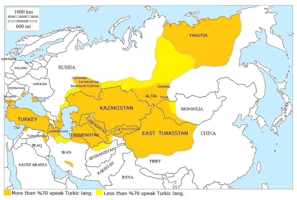 Тюркские народы территории