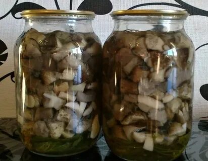 Маринуем красноголовики на зиму
