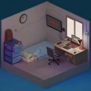 3d модель кровати