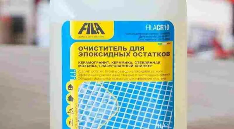 Как смыть эпоксидную затирку