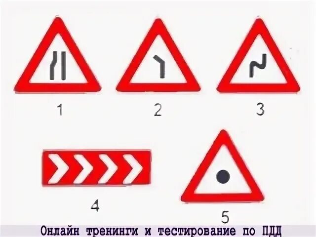 На каком рисунке знаками