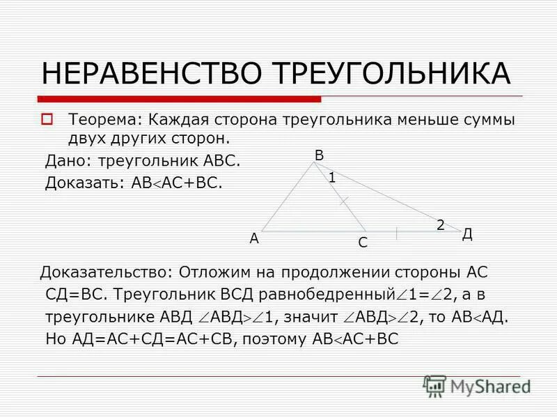 Как доказать теорему