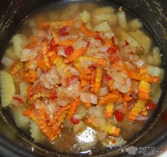 Тушеная картошка с тушенкой в мультиварке пошаговый